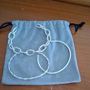 Maya J Harmony Trio Bracelet Set